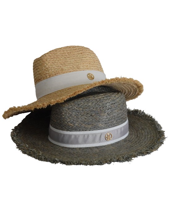 ΚΑΠΕΛΟ RAFFIA ΜΕ ΞΕΦΤΙΑ