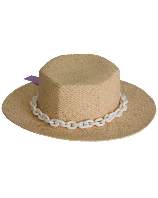 ΚΑΠΕΛΟ  RAFFIA ΠΟΛΥΓΩΝΙΚΟ