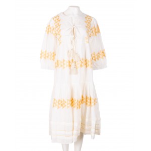 ΚΑΦΤΑΝΙ TRIANGLES  EMBROIDERY (OFFWHITE)